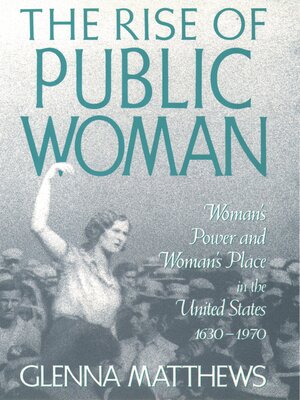 cover image of The Rise of Public Woman